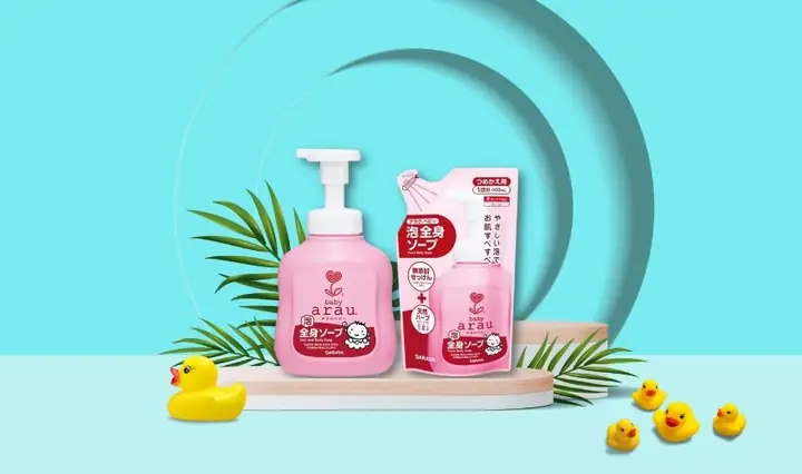 Sữa Tắm Arau Cho Trẻ Sơ Sinh