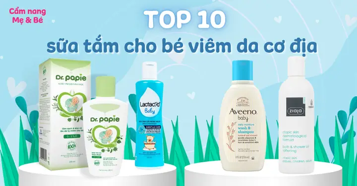 Sữa Tắm Cetaphil Cho Bé Viêm Da Cơ Địa