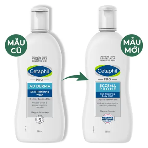 Sữa Tắm Cetaphil Cho Bé Viêm Da Cơ Địa