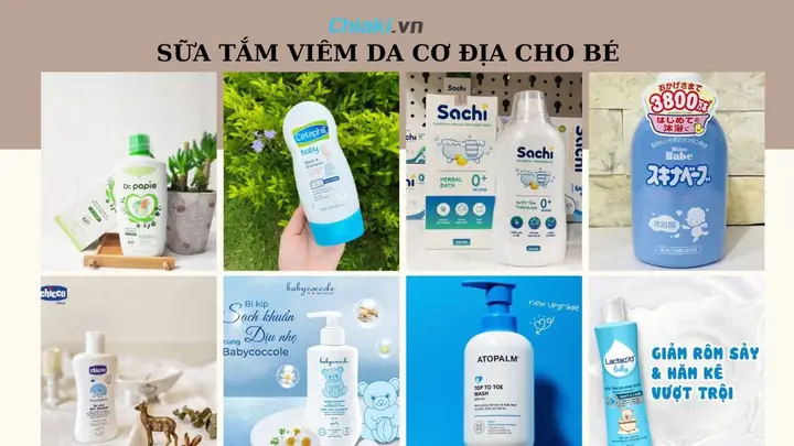 Sữa Tắm Cetaphil Cho Bé Viêm Da Cơ Địa
