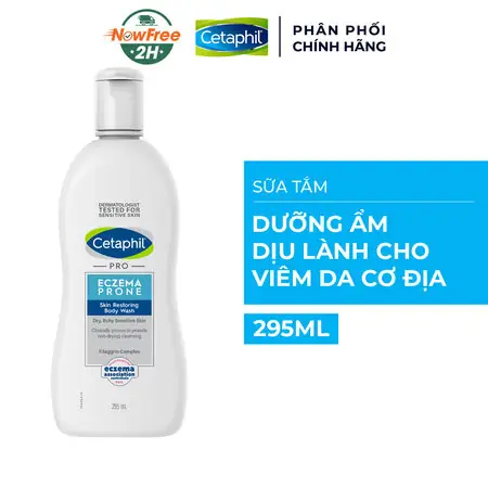 Sữa Tắm Cetaphil Cho Bé Viêm Da Cơ Địa