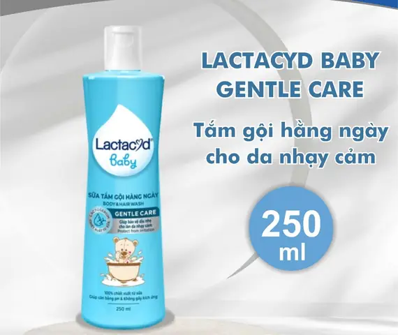 Sữa Tắm Lactacyd Dùng Cho Trẻ Sơ Sinh