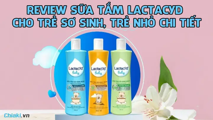 Sữa Tắm Lactacyd Dùng Cho Trẻ Sơ Sinh