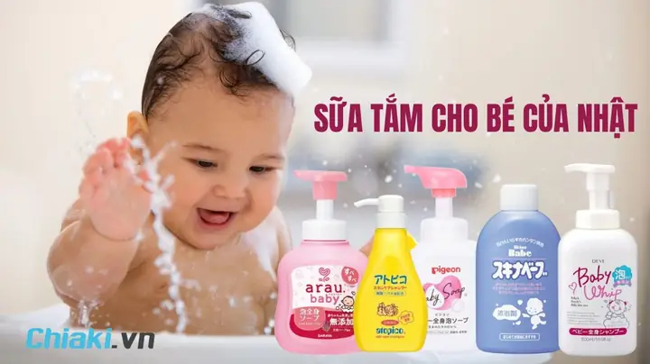 Sữa Tắm Nào Tốt Cho Trẻ Em