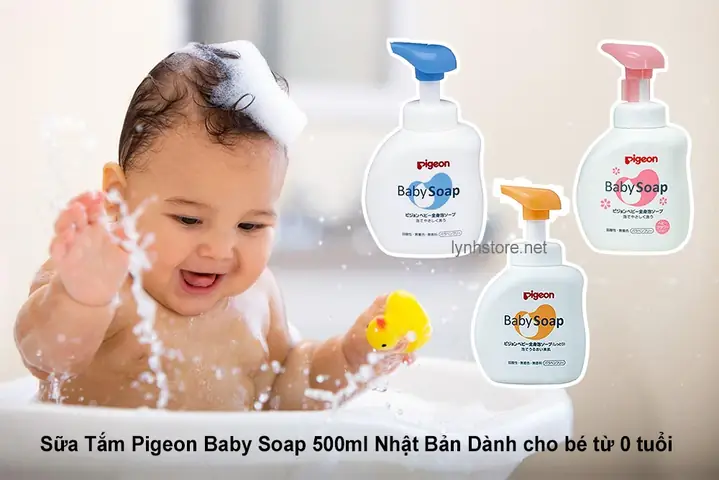 Sữa Tắm Pigeon Baby Soap Nhật Sữa Tắm Pigeon Baby Soap Nhật