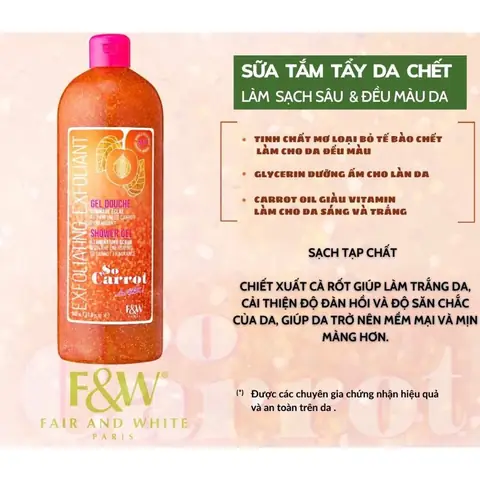 Sữa Tắm Tẩy Trắng Da Toàn Thân