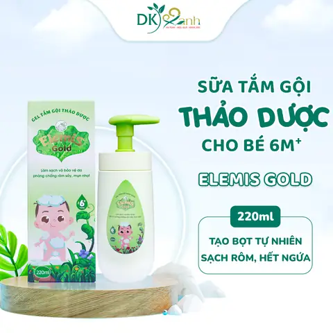 Sữa Tắm Thảo Dược Cho Bé Elemis