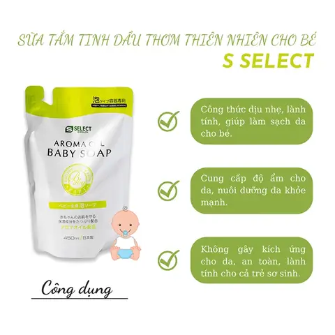 Sữa Tắm Thiên Nhiên Cho Bé