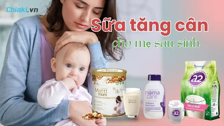Sữa Tăng Cân Dành Cho Phụ Nữ Sau Sinh