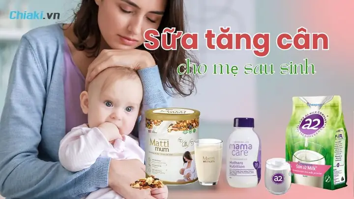 Sữa Tăng Cân Dành Cho Phụ Nữ Sau Sinh