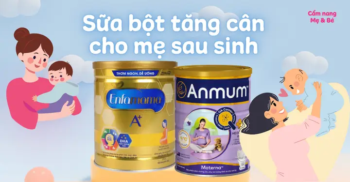 Sữa Tăng Cân Dành Cho Phụ Nữ Sau Sinh