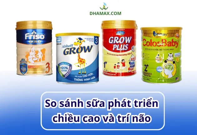 Sữa Tăng Chiều Cao Và Trí Não