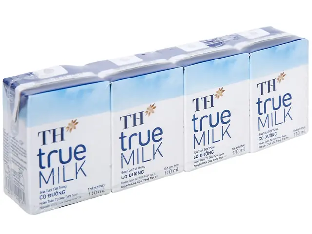 Sữa Th True Milk Hộp 110ml Sữa Th True Milk Hộp 110ml