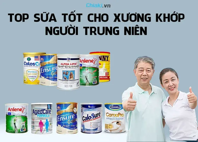 Sữa Tốt Cho Người Trung Niên