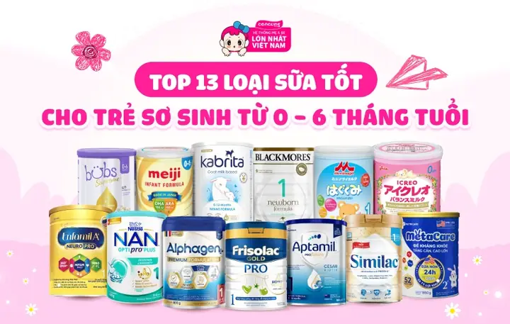 Sữa Tốt Cho Trẻ 6 Tháng