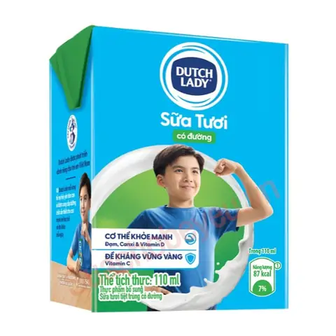 Sữa Tươi Cô Gái Hà Lan Cho Bé 2 Tuổi