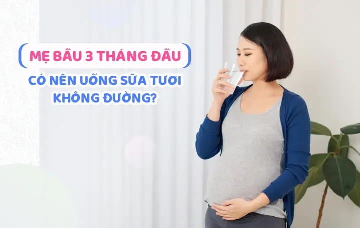 Sữa Tươi Dành Cho Bà Bầu 3 Tháng Đầu