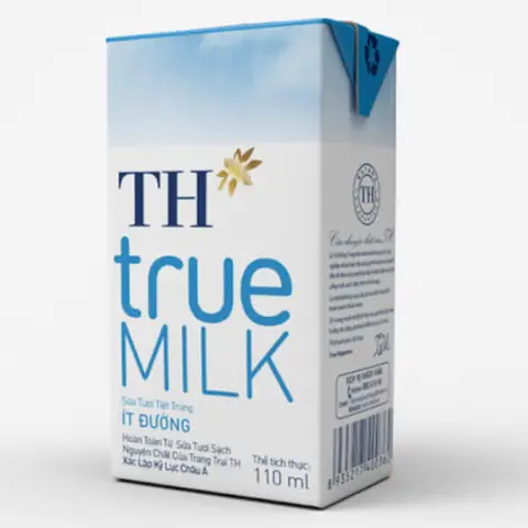 Sữa Tươi Ít Đường Th True Milk 110ml