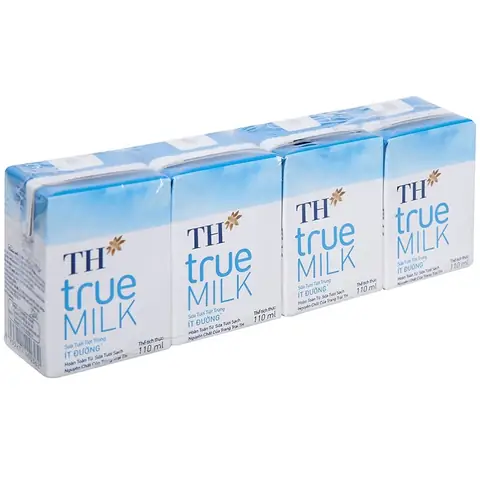 Sữa Tươi Ít Đường Th True Milk 110ml