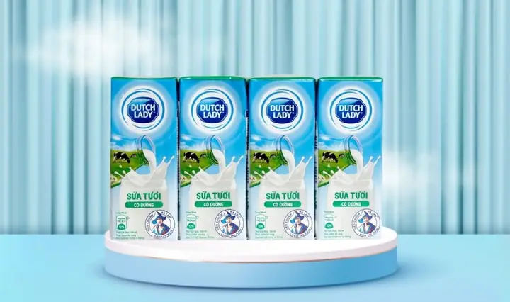 Sữa Tươi Với Tinh Bột Nghệ