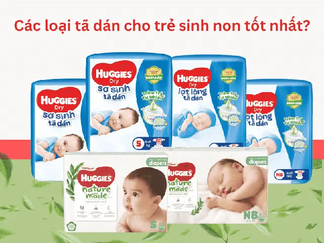 Tã Dán Cho Trẻ Sinh Non Tã Dán Cho Trẻ Sinh Non