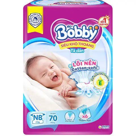 Tã Giấy Sơ Sinh Bobby Newborn