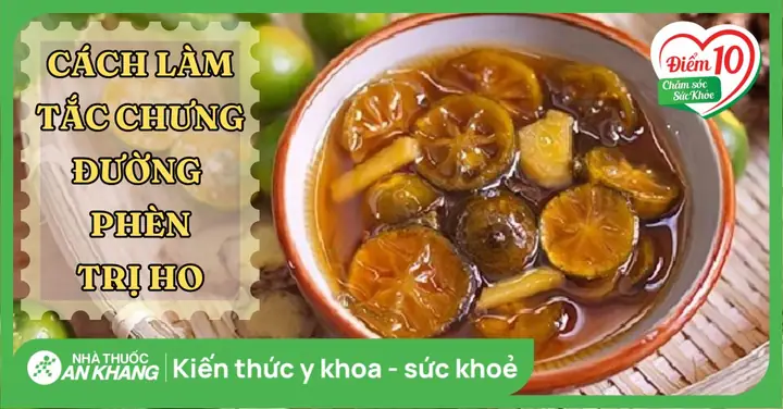 Tắc Ngâm Đường Phèn Trị Ho