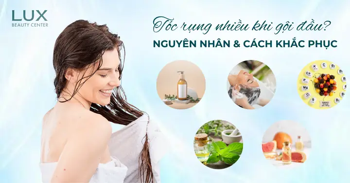 Tại Sao Tóc Rụng Nhiều Khi Gội Đầu