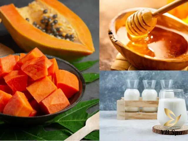 Tắm Trắng Bằng Đu Đủ Mật Ong