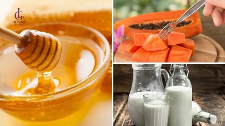 Tắm Trắng Bằng Đu Đủ Mật Ong