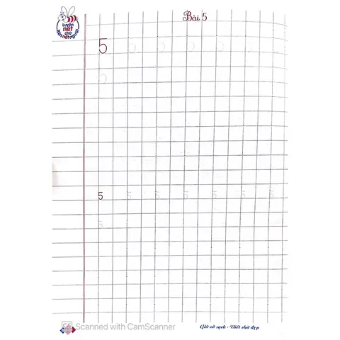 Tập Viết Số Cho Bé Lớp 1