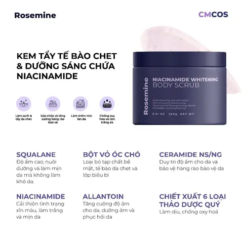 Tẩy Da Chết Body Hàn Quốc