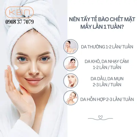 Tẩy Tế Bào Chết Bao Nhiêu Lần Một Tuần