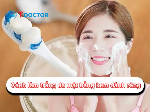Tẩy Trắng Da Bằng Kem Đánh Răng