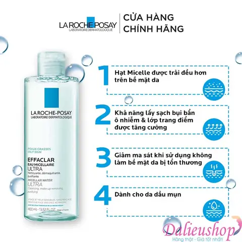 Tẩy Trang Laroche Posay 400ml Giá