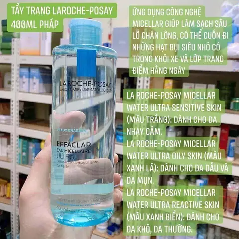 Tẩy Trang Laroche Posay Cho Da Khô