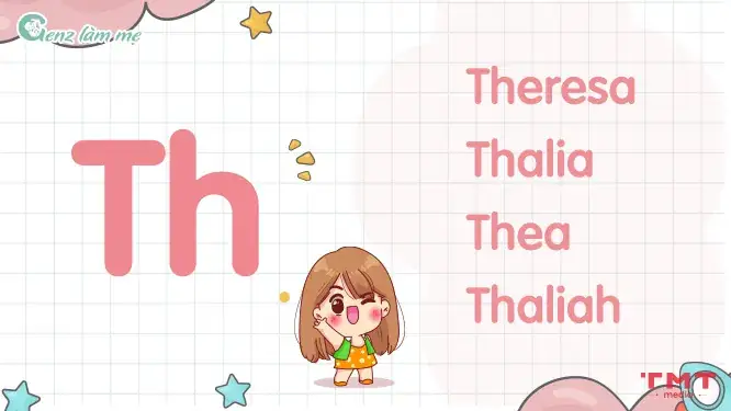 Tên Con Gái Bắt Đầu Bằng Chữ Th