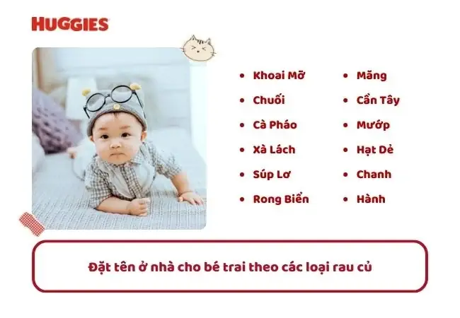 Tên Con Trai Ở Nhà Dễ Thương