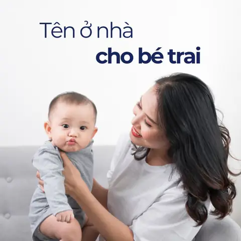 Tên Ở Nhà Cho Bé Trai Dễ Thương