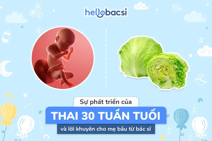 Thai 30 Tuần Nằm Như Thế Nào