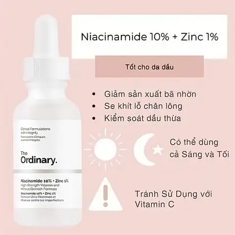 The Ordinary Niacinamide 10 Zinc 1 Giá