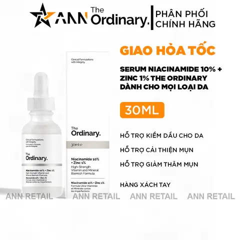 The Ordinary Niacinamide 10 Zinc 1 Giá