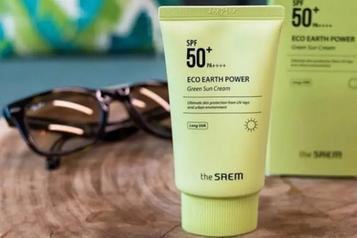 The Saem Eco Earth Power Green Sun Cream Review