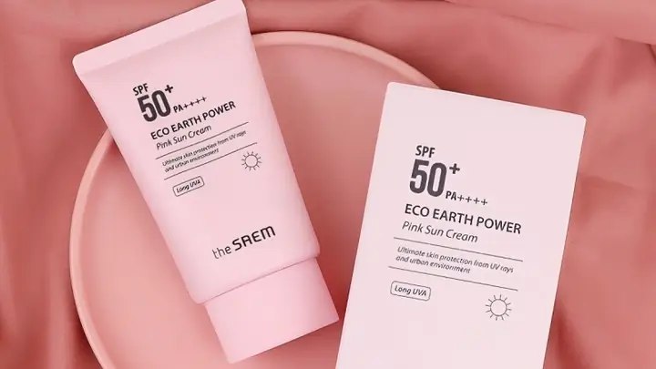 The Saem Eco Earth Power Pink Sun Cream Review