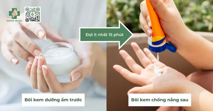 Thoa Kem Chống Nắng Trước Hay Kem Dưỡng Trước