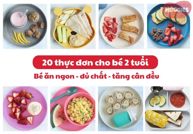 Thực Đơn Ăn Cơm Cho Bé 2 Tuổi