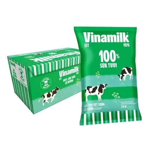 Thùng Sữa Bịch Vinamilk 220ml Giá Bao Nhiều