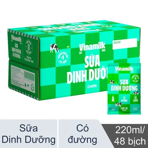 Thùng Sữa Giấy Vinamilk Giá Bao Nhiêu