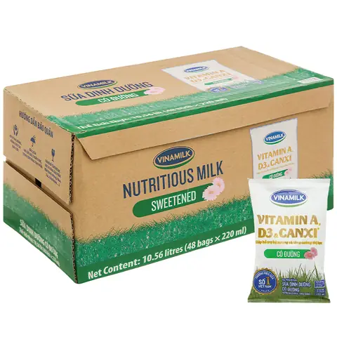 Thùng Sữa Giấy Vinamilk Giá Bao Nhiêu