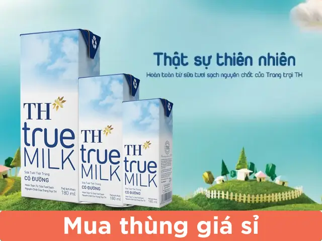 Thùng Sữa Tươi Th Giá Bao Nhiêu